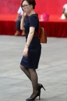 漂亮的制服性感的黑丝美腿高跟少妇