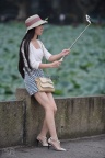 爱自拍的美腿短裙裸足高跟少妇（丝工坊）