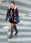丰满肉感的黑丝高跟鞋