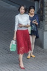 镂空裙肉丝美腿高跟美少妇