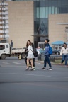 白色纱短裙肉丝美腿高跟少妇