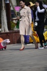 诱人的美腿厚丝红高跟少妇