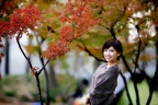 清新可爱的虎牙少女